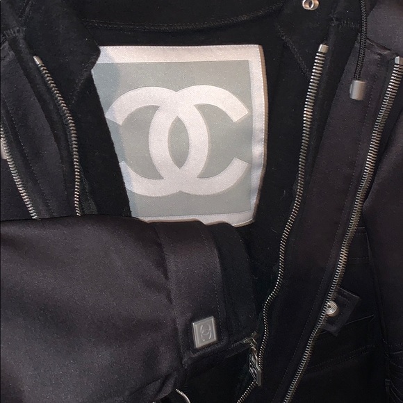 Auth Chanel Paris Couture CC Blouson black 2PC classic jacket couture runway - Picture 5 of 8